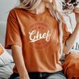 Legendary Retired Chef T-shirt comoda oversize da donna Yam