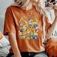 Mamma Del Compleanno Ragazzo Edile Festa Di Compleanno T-shirt comoda oversize da donna Yam
