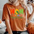 Mom Of The Hungry Caterpillar Cute 1St Birthday Boy Girl Women's Oversized Comfort T-Shirt Yam