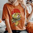 Nouilles Ramen Dragon Ramen Japonais Cadeau T-shirt oversize confortable pour femme Yam