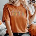 Oh Hey Second Grade Cute 2Nd Grade Team Students Teachers Women's Oversized Comfort T-Shirt Yam