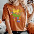 Retro 80'S Girls Just Wanna Have Fun 1980S Girls Women's Oversized Comfort T-Shirt Yam