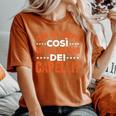 Scritte Divertente Sarcastico Un Corpo Come Il Mio T-shirt comoda oversize da donna Yam