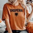 Shqiperia Albania Bandiera Uomini Donne Bambini Albanian T-shirt comoda oversize da donna Yam