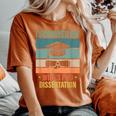Sobreviví De Mi Esposa Tesis Doctoral Regalos De Graduación Hombres Camiseta extragrande cómoda para mujer Yam