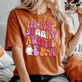 In My Spooky Auntie Era Auntie Halloween Spooky Aunt Women's Oversized Comfort T-Shirt Yam
