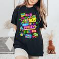 90S Rave Ideas For & Party Outfit 90S Festival Costume Women's Oversized Comfort T-Shirt Black