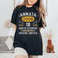 Annata 18 Anni Compleanno 2006 18 Anni Ragazzo Ragazza 2006 T-shirt comoda oversize da donna Black