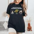 Aussie Dog Mom L'evoluzione Di Un Pastore Australiano T-shirt comoda oversize da donna Black