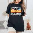Cool Bingo For Bingo Gambling Bingo Player Women's Oversized Comfort T-Shirt Black