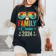 Family Cruise 2024 Matching Summer Vacation 2024 Family Women's Oversized Comfort T-Shirt Black
