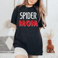 Spider Mom For Girls Love Spider Women's Oversized Comfort T-Shirt Black