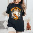 Groovy Boo Skate One Spooky Dude Halloween Boys Toddlers Women's Oversized Comfort T-Shirt Black