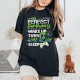 Il Mio Perfetto 13° Compleanno 13° Anni Ragazzo Ragazza Ragazza Gioco T-shirt comoda oversize da donna Black