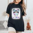 Little Miss 1St Grade First Day Of School First Grade Girls Women's Oversized Comfort T-Shirt Black