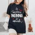 Migliore Nonna Del Mondo Festa Della Mamma Super Regalo T-shirt comoda oversize da donna Black