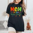Mom Of The Hungry Caterpillar Cute 1St Birthday Boy Girl Women's Oversized Comfort T-Shirt Black