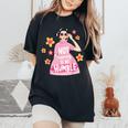 I Am Not Aspiring To Be Humble Feminist Girl Power Women's Oversized Comfort T-Shirt Black