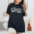 Vintage 1984 40 Años Regalo 40 Cumpleaños Hombre Camiseta extragrande cómoda para mujer Black