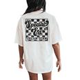 Retro Special Education Dream Team Back To School Women Women's Oversized Comfort T-Shirt Back Print Ivory