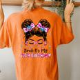 Bruh It's My 12Th Birthday 12 Year Old Birthday For Girl Women's Oversized Comfort T-Shirt Back Print Yam