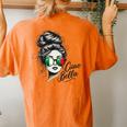 Ciao Bella Italian Flag Sunglasses Language Women's Oversized Comfort T-Shirt Back Print Yam