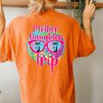 Mother Daughter Trip 2024 Mom Daughter Vacation Travel 2024 Women's Oversized Comfort T-Shirt Back Print Yam