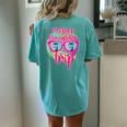 Mother Daughter Trip 2024 Mom Daughter Vacation Travel 2024 Women's Oversized Comfort T-Shirt Back Print Chalky Mint