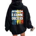 Divertenti Con Frasi Ironiche E Sarcastiche Ho Ragione Io Felpa con cappuccio oversize da donna con stampa posteriore Black