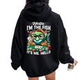 Ensemble De Jeux De Cartes De Casino Et De Poker Sweat à capuche oversize pour femme avec imprimé dans le dos Black