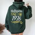 Bellissima Dal 1976 Donne 47 Compleanno Anni Donna Regalo Felpa con cappuccio oversize da donna con stampa posteriore Forest