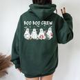 Boo Boo Crew Cute Ghost Nurses Halloween Scrub Top Women Oversized Hoodie Back Print Forest Boo Boo Crew Cute Ghost Nurses Halloween Scrub Top Women Oversized Hoodie Back Print Forest