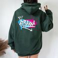 Donna Donna Ragazze Idea Regalo Divertente Umorismo Nome Per Arianna Con Collo A Felpa con cappuccio oversize da donna con stampa posteriore Forest