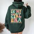 Groovy Scout In My Scout Girl Era Girls Women Women Oversized Hoodie Back Print Forest