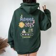 Futura Mamma 2025 Loading Madri Incinte Gravidanza Madre Felpa con cappuccio oversize da donna con stampa posteriore Forest