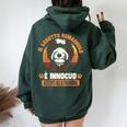 Lagotti Romagnoli Divertente Regalo Cane Lagotto Romagnolo Felpa con cappuccio oversize da donna con stampa posteriore Forest