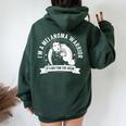 Melanoma Warrior Nftw Melanoma Conciencia Women Oversized Hoodie Back Print Forest