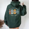 Vintage 1964 60Th Birthday Retro 60 Year Old For Women Women Oversized Hoodie Back Print Forest