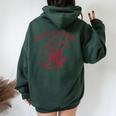 Save A Horse Baby Vintage Western Cowboy Horseback Women Oversized Hoodie Back Print Navy Blue