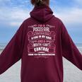 Donna Pesci Ragazza Segno Zodiacale Fatti Tratti Oroscopo Con Collo A Felpa con cappuccio oversize da donna con stampa posteriore Maroon