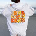 In My Kindness Era Unity Day Orange Groovy Kid Teacher Women Oversized Hoodie Back Print White