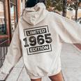 59 Cumpleaños Hombres 59 Años Retro Es Nacidos En 1965 Women Oversized Hoodie Back Print Sand
