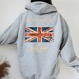 2024 Formula Racing Silverstone Track Formula Race Car Women Oversized Hoodie Back Print Sport Grey