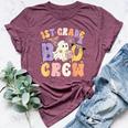 1St Grade Boo Crew First Grade Halloween Costume Teacher Bella Canvas T-shirt Heather Maroon