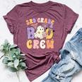 3Rd Grade Boo Crew Third Grade Halloween Costume Teacher Bella Canvas T-shirt Heather Maroon