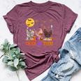 Fall Halloween Chicken Pumpkin Chick Or Treat Spooky Bella Canvas T-shirt Heather Maroon
