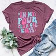 In My Four Year Old Era Girl Boy 4Th Birthday 4 Year Old Bella Canvas T-shirt Heather Maroon
