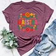 Maestra Spanish Teacher Bilingual Bella Canvas T-shirt Heather Maroon