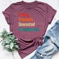 Voting Prevents Unwanted Presidencies 2024 Bella Canvas T-shirt Heather Maroon