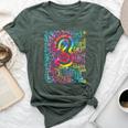3Rd Grade Typography Team Third Grade Teacher Back To School Bella Canvas T-shirt Heather Forest